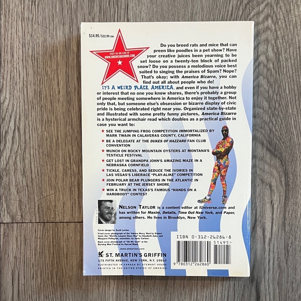 America Bizarro Book by Nelson Taylor - Picture 2 of 2